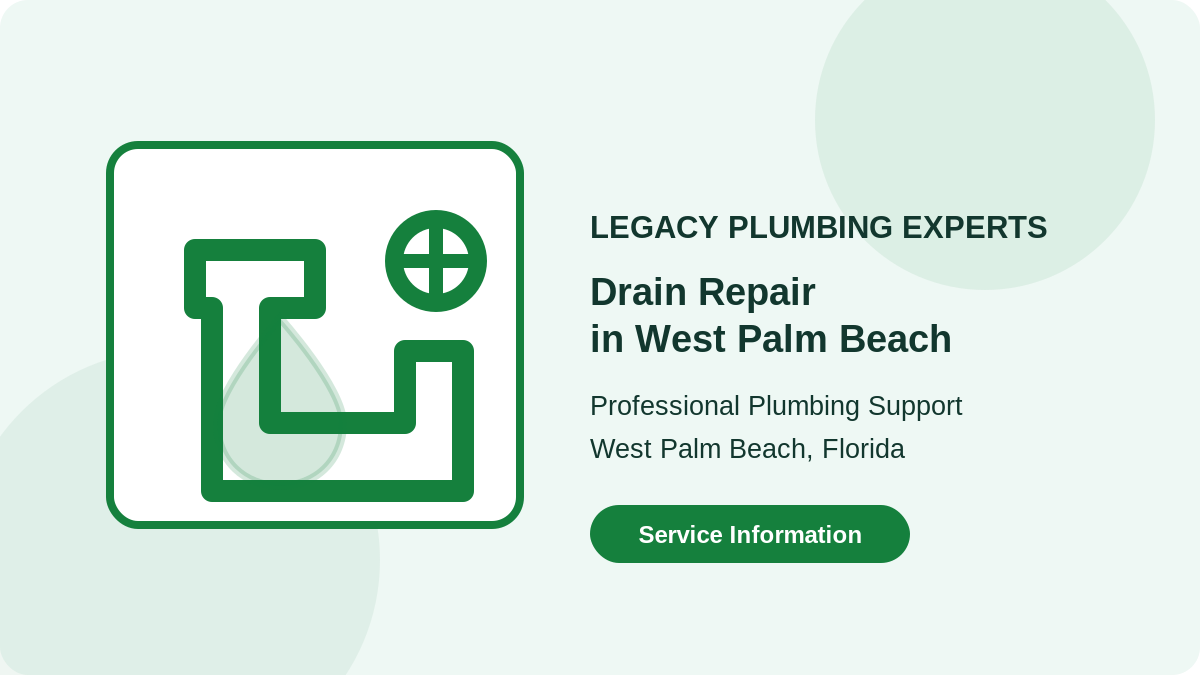 Drain Repair in West Palm Beach Drain Repair in West Palm Beach