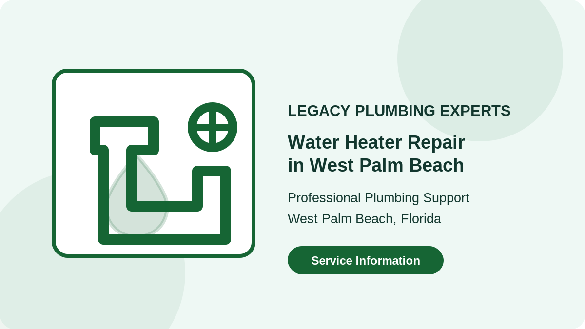 Water Heater Repair in West Palm Beach Water Heater Repair in West Palm Beach