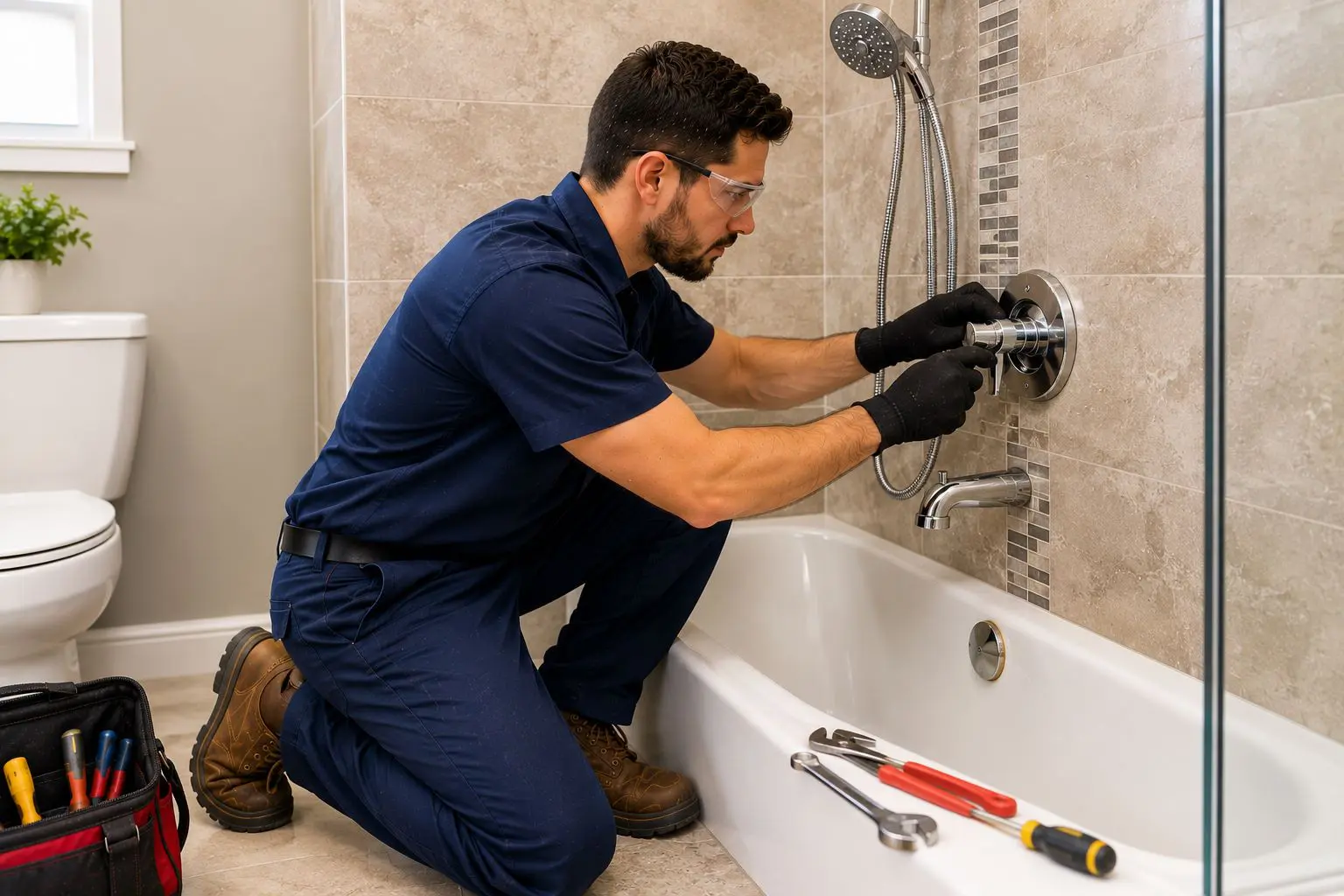 Shower Bathtub Installation in Wellington