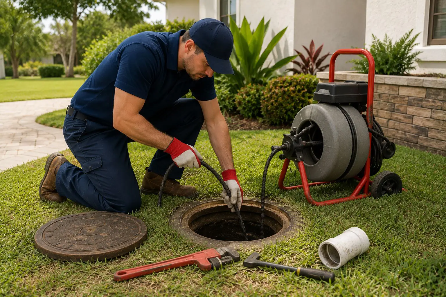 Sewer Repair in Wellington