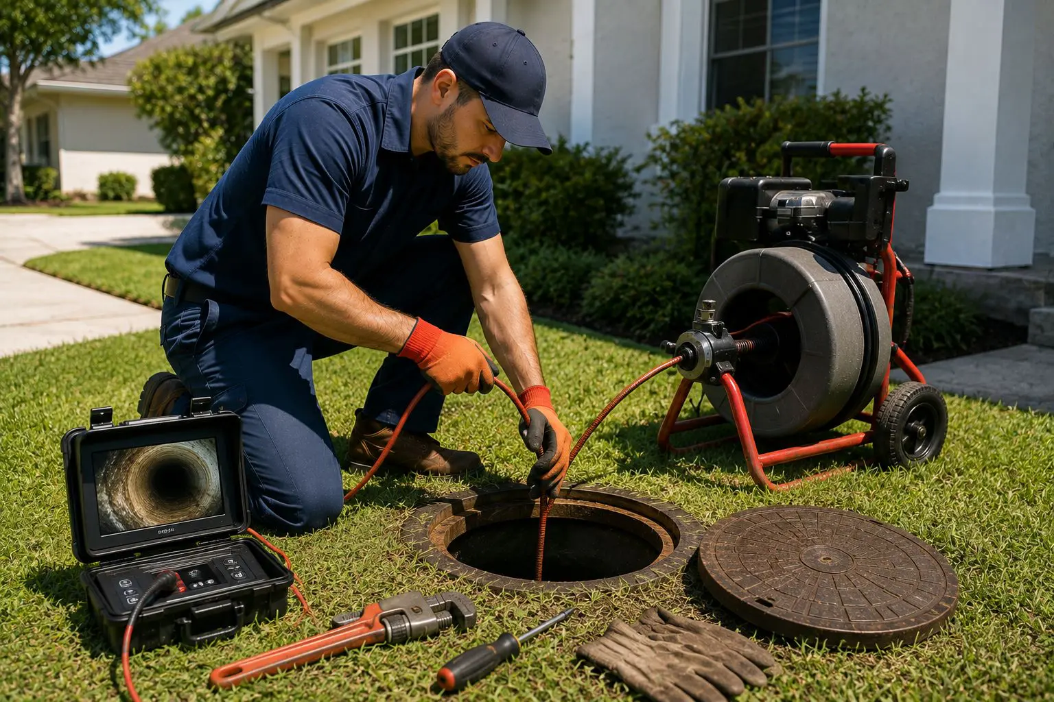 Sewer Repair in Wellington