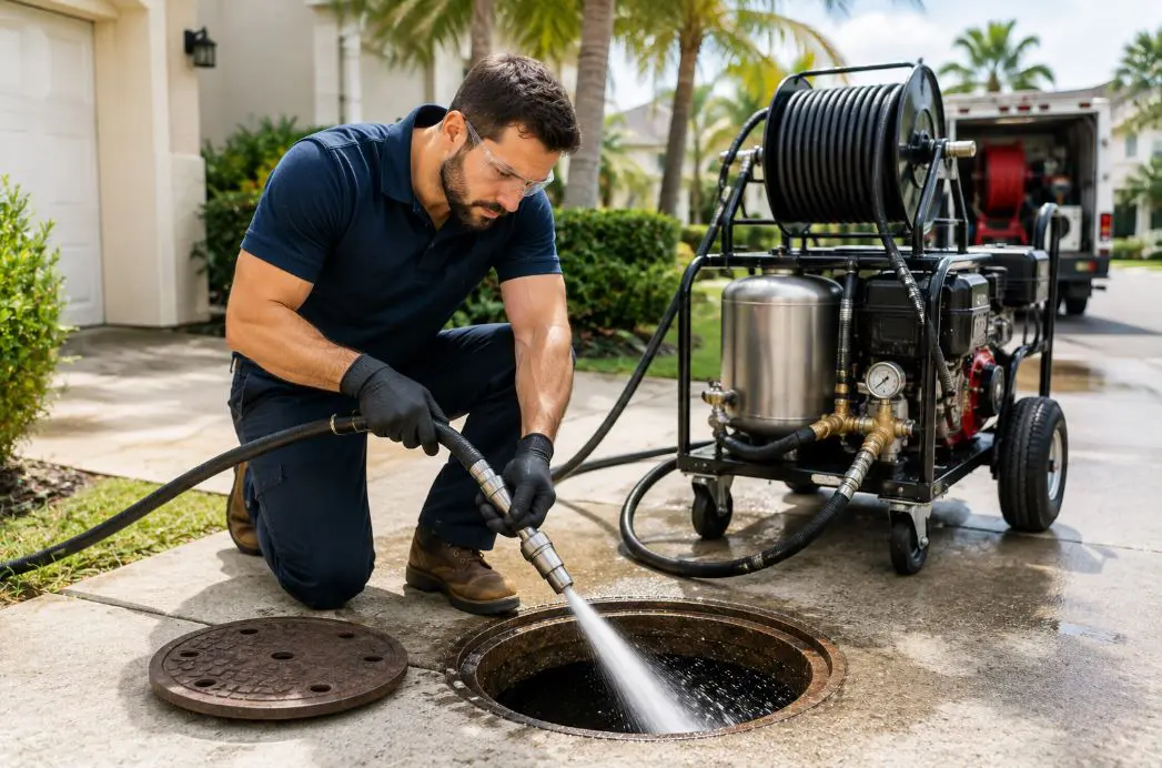 Hydro Jetting in Palm Beach Gardens