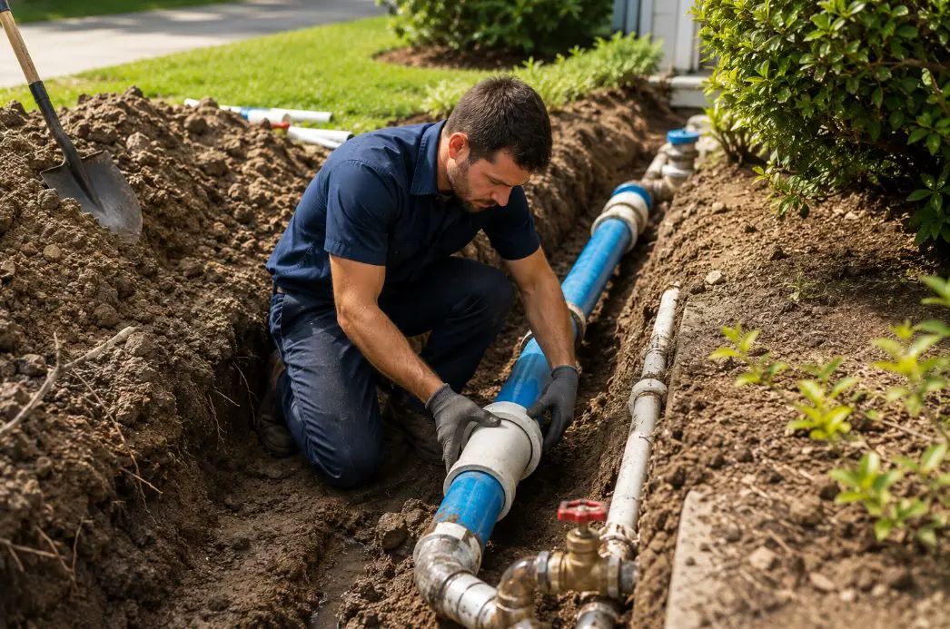 Main Water Line Replacement in Palm Beach Gardens