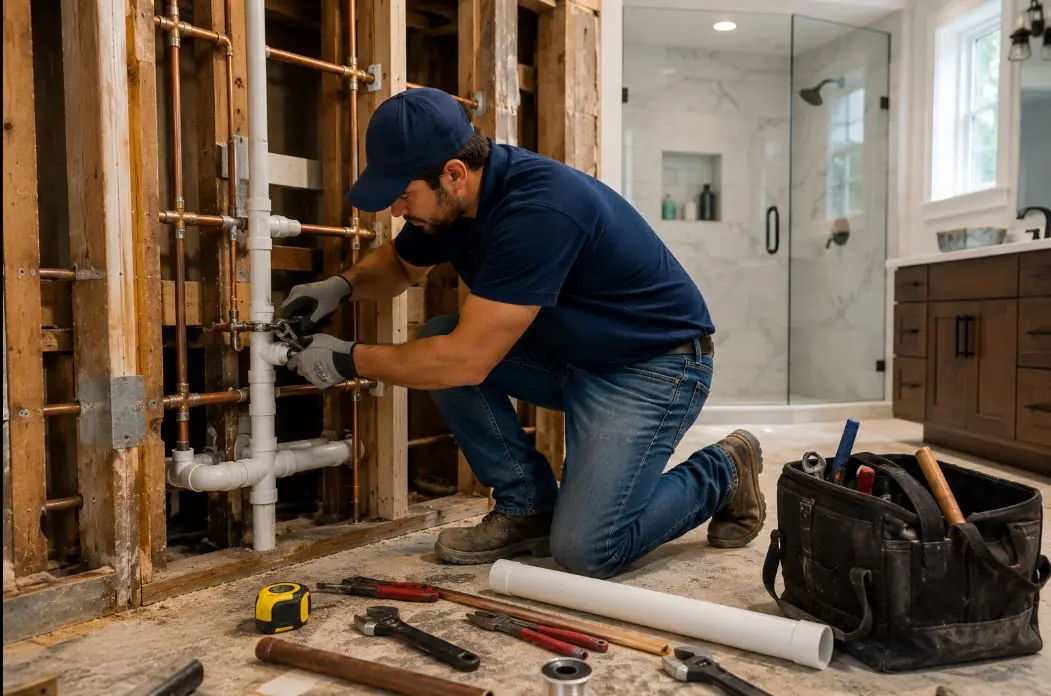 Plumbing Remodeling in Wellington