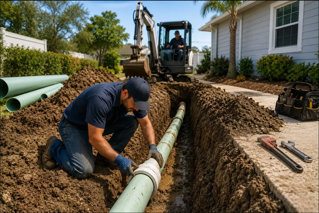 Sewer Pipe Replacement in Jupiter