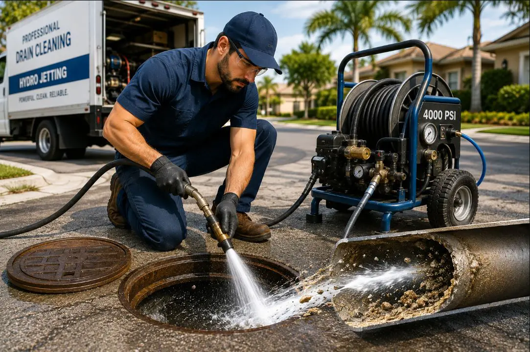 Hydro Jetting in Jupiter