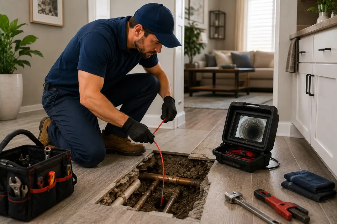 Slab Leak Repair in Jupiter