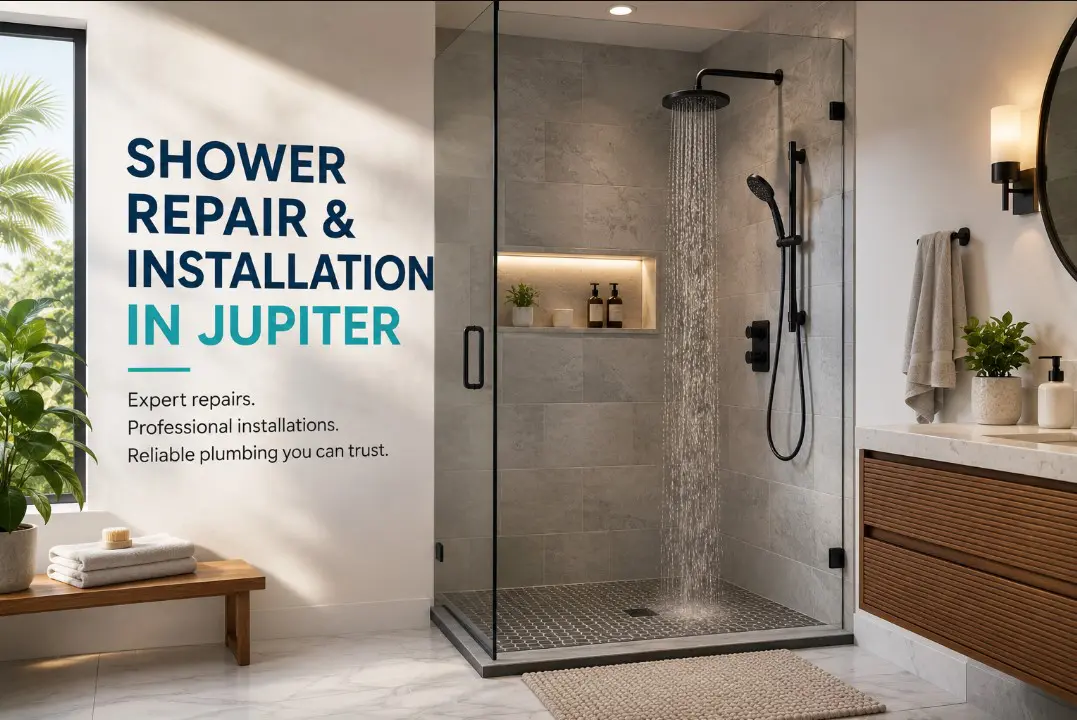 Shower Repair Installation in Jupiter