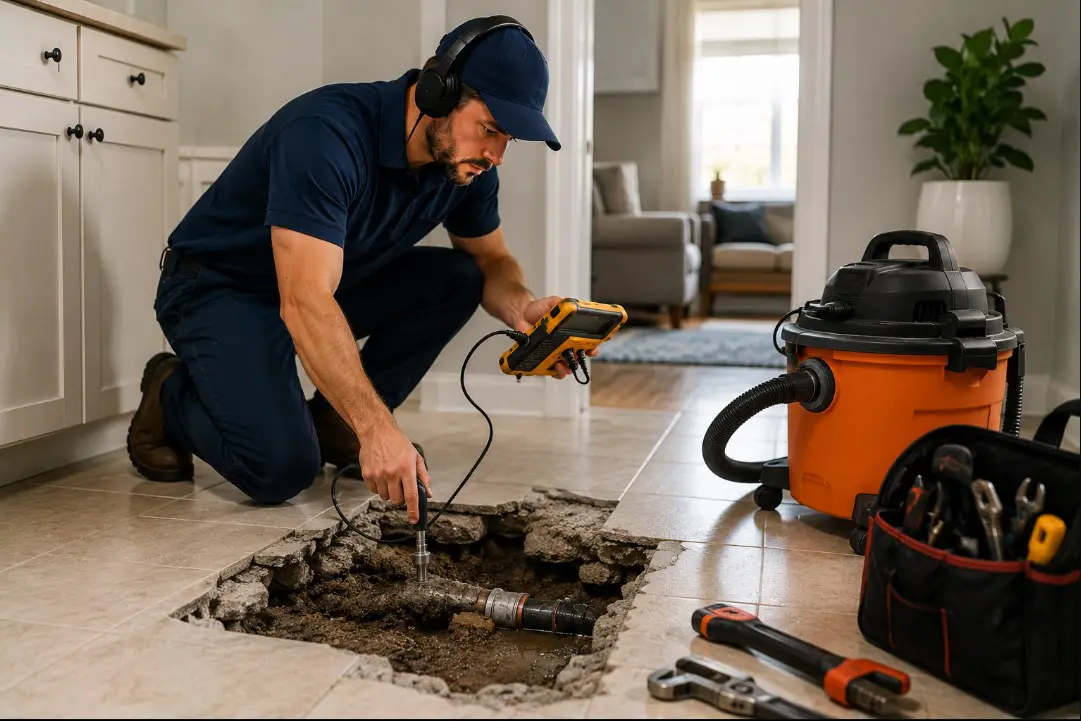 Slab Leak Repair in Jupiter