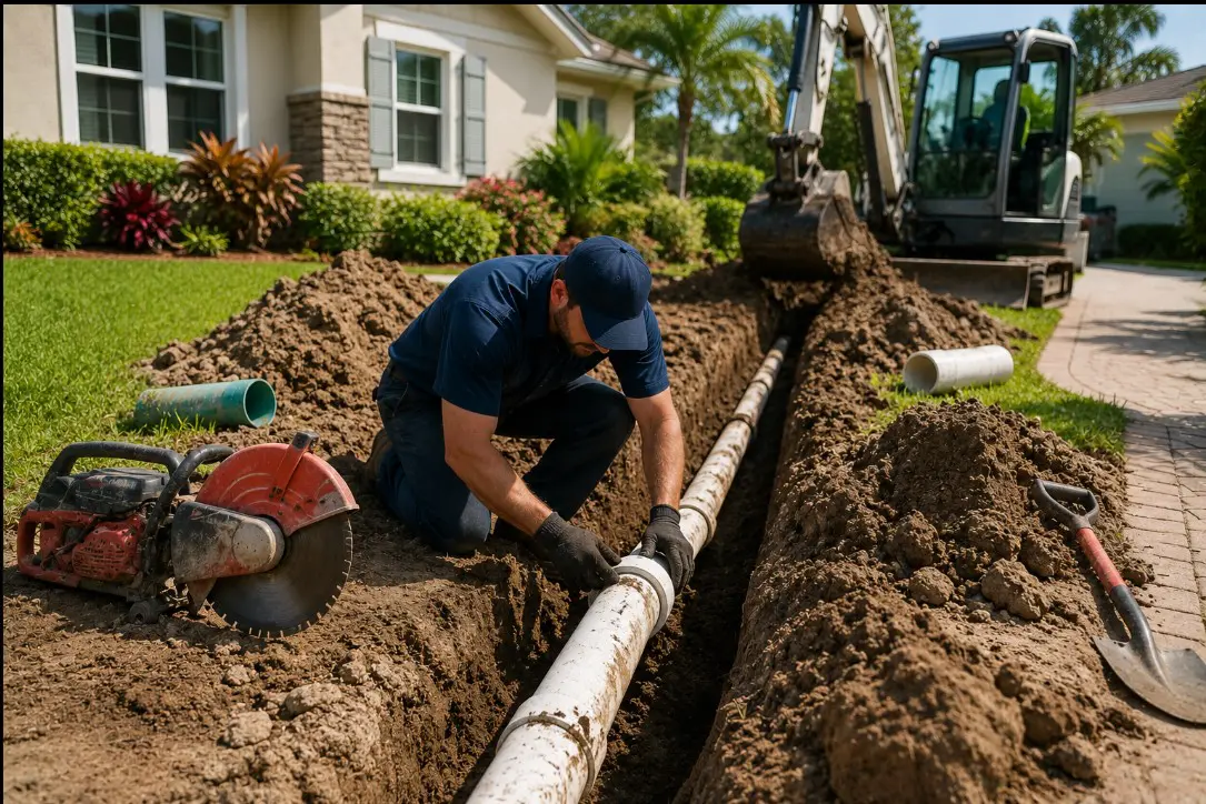 Sewer Pipe Replacement in Jupiter