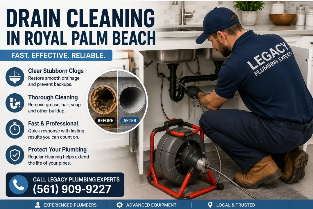 Drain Cleaning in Royal Palm Beach