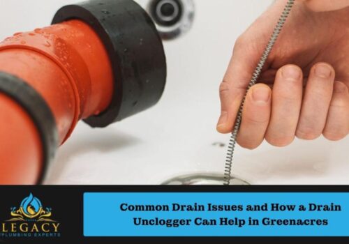 Common Drain Issues and How a Drain Unclogger Can Help in Greenacres