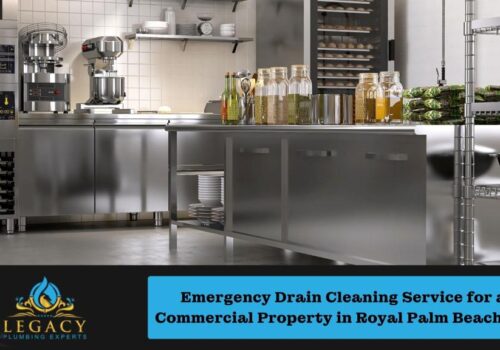 Emergency Drain Cleaning Service for a Commercial Property in Royal Palm Beach, FL