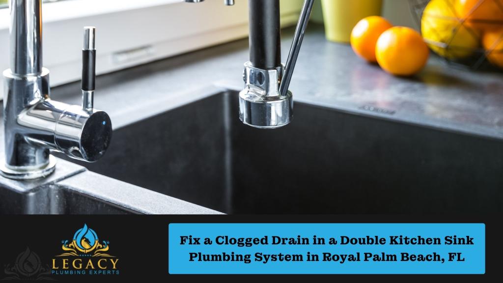 Drain Clog Service in a Family Home in Royal Palm Beach, FL