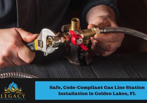 Safe, Code-Compliant Gas Line Station Installation in Golden Lakes, FL