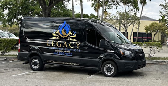 Legacy plumbing van