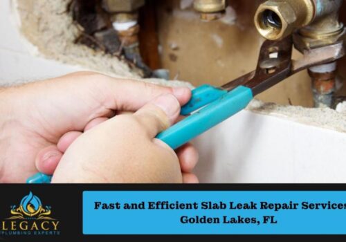 Fast and Efficient Slab Leak Repair Services in Golden Lakes, FL