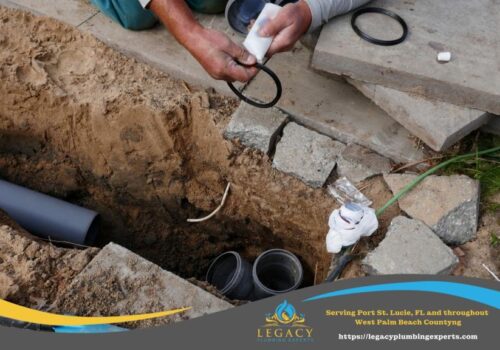 Residential Sewer Line Repair for a Burst Pipe in Royal Palm Beach, FL